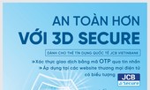 VietinBank triển khai tính năng bảo mật 3D Secure cho thẻ Tín dụng Quốc tế JCB