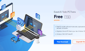 Cách di chuyển dữ liệu tốc độ cao bằng phần mềm EaseUS Todo PCTrans