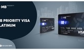 Ra mắt thẻ tín dụng quốc tế MB Priority Visa Platinum