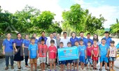 Thanh Hóa: Xây dựng nhiều công trình vui chơi cho trẻ em chào mừng Đại hội Đảng