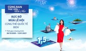 Tặng tiền lên tới 1,5 triệu đồng khi phát hành thẻ quốc tế BIDV