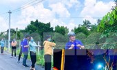 Tuổi trẻ Bình Dương giúp đường quê sáng rực