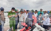 Nam thanh niên để lại xe máy, nhảy xuống sông Sài Gòn mất tích