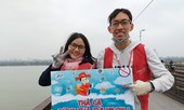 Bạn trẻ thiết kế 'thang máy' thả cá chép trong ngày ông Công ông Táo