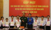 Gặp mặt con của cán bộ, chiến sĩ phục vụ trong Quân đội dự Đại hội Cháu ngoan Bác Hồ