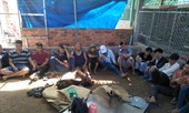 Nhóm đánh bạc chạy tán loạn khi bị bắt quả tang