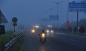 Sương mù xuất hiện dày đặc ngày đầu năm ở Cần Thơ