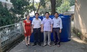 Hàng chục máy lọc nước sạch về với trẻ em vùng núi Thanh Hoá