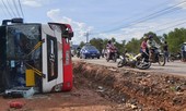 Tai nạn liên hoàn ở Phú Quốc, tài xế đập cửa xe cứu 30 người