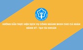 Nhiều dịch vụ công ngành BHXH được cung cấp trực tuyến