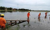 Sau sự cố hơn 400 cột điện gãy đổ do bão: Cấp điện trở lại cho 100% khách hàng