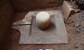 Phát hiện Linga-Yoni liền khối thế kỷ IX lớn nhất Việt Nam tại khu đền tháp Mỹ Sơn