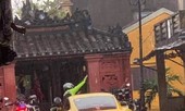 Công an truy tìm đoàn xe chạy vào khu phố đi bộ ở Hội An
