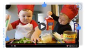 Dễ thương xỉu: Đầu bếp tí hon quá xinh khiến cộng đồng mạng ai cũng muốn vào bếp!