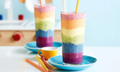 Tip tự làm smoothie cầu vồng cực đẹp, khiến hội food stylist có nguy cơ “thất nghiệp“