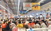 Bất chấp dịch COVID-19, siêu thị ở Quảng Ngãi vẫn tưng bừng khai trương