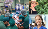 Sao V-Biz gửi lời chúc tốt đẹp tới hai bé song sinh dính liền được phẫu thuật tách rời