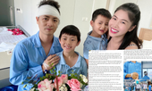 Đăng Khôi phải phẫu thuật, Thủy Anh chia sẻ tâm thư nhớ về chuyện 10 năm trước đây