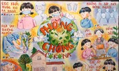 Độc đáo tranh vẽ phòng chống COVID -19 của thiếu nhi Thủ đô
