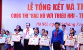 Trao giải cuộc thi 'Bác Hồ với thiếu nhi – Thiếu nhi với Bác Hồ'