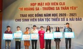 Con trai Đại tá Hoàng Mai Vui hy sinh tại Rào Trăng 3 nhận học bổng Vừ A Dính