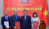 Bộ Ngoại giao, Bộ Quốc phòng bổ nhiệm nhân sự