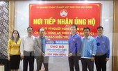 Tỉnh Đoàn Bắc Giang tiếp nhận 350 triệu đồng ủng hộ miền Trung