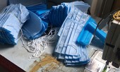 Phát hiện cơ sở sản xuất hàng vạn khẩu trang y tế không có lớp kháng khuẩn
