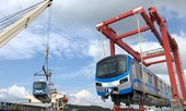 Đoàn tàu tuyến metro Bến Thành - Suối Tiên lên đường về TPHCM