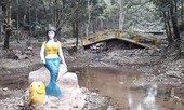 Cận cảnh khu du lịch Suối Ngọc - Vua Bà bỏ hoang, lãng phí