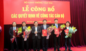 Bộ Giao thông điều động, bổ nhiệm nhiều lãnh đạo