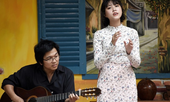 Cô gái 9X hát nhạc Trịnh trên nền guitar gây 'bão mạng'