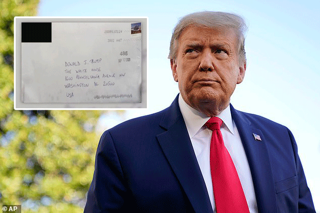 Nghi phạm gửi thư chứa ricin cho ông Trump còn rải thư độc đi khắp Texas