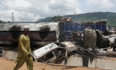 Nigeria: Xe bồn mất phanh, phát nổ giữa đường đoạt mạng 23 người