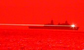 Mỹ thử nghiệm thành công laser thiêu cháy máy bay đang bay
