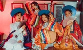Trầm trồ trước vẻ đẹp của cổ phục Việt Nam trong bộ ảnh kỷ yếu của teen 12 Nam Định