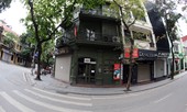 Phố vắng như Tết ngày đầu Hà Nội thực hiện đóng cửa quán xá