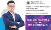 Vụ thầy giáo “giải đề hộ” học sinh: Công an xác minh, thầy giáo giữ nguyên quan điểm mình