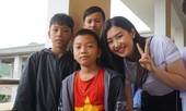 Vẻ đằm thắm của Người đẹp truyền thông Phạm Ngọc Linh ở huyện miền núi Quảng Bình