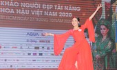 Thí sinh Hoa hậu Việt Nam 2020 trổ tài trong phần thi tài năng