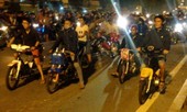 Cảnh sát Hà Nội hóa trang chống đua xe đêm giao thừa