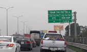 Ùn tắc kéo dài trước trạm thu phí cao tốc Pháp Vân - Cầu Giẽ