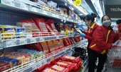 Dồi dào lương thực, thực phẩm ở siêu thị trước giờ cách ly toàn xã hội