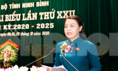 Bà Nguyễn Thị Thu Hà tái đắc cử Bí thư Tỉnh uỷ Ninh Bình