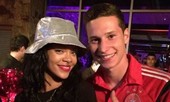 Rihanna 'bay' đêm cùng tuyển thủ Đức