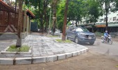 Vụ chủ biệt thự tự ý chặt cây, lát vỉa hè trái phép: Sai phạm vẫn ‘chình ình’