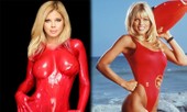 Cựu mẫu Playboy U55 khoả thân, phủ sơn lên người để làm từ thiện