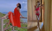 ‘Ngông’ như Tóc Tiên: mặc đồ bơi khoét ngay bụng gián tiếp phủ nhận bầu bí