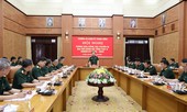 Đại tướng Ngô Xuân Lịch làm việc với Tổng cục II về công tác tổ chức Đại hội