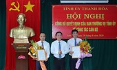 Bản tin 8H: Thanh Hóa bổ nhiệm, luân chuyển hàng loạt lãnh đạo chủ chốt
